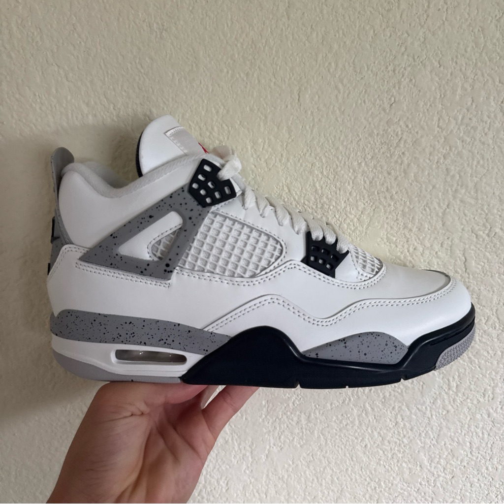 Jordan 4 Retro Summit White 8.5 Men